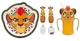 Disney Lion Guard Mealtime Magic Set with Plate, Flatware and Cup