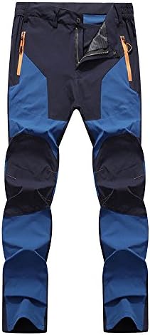 FANHANG Outdoor Quick Dry Lightweight Waterproof Breathable Hiking Mountaineering Skiing Pants for Men Women