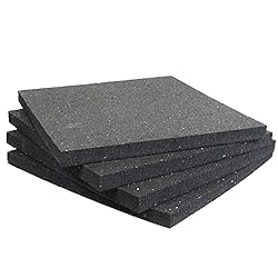 EKON 4-Pack RV Leveling Rubber Pads 12x12x.75