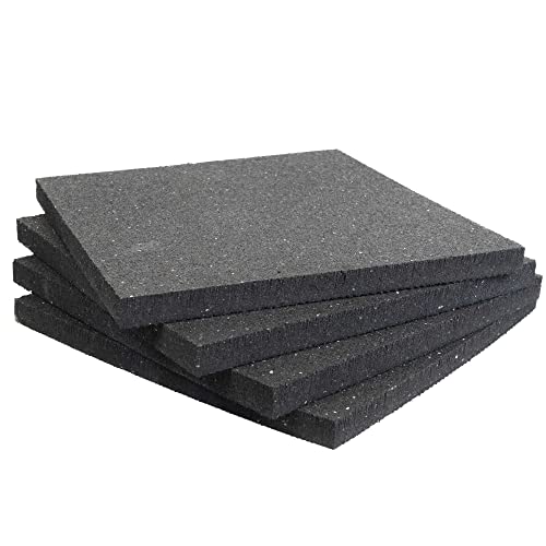 EKON 4-Pack RV Leveling Rubber Pads 12x12x.75