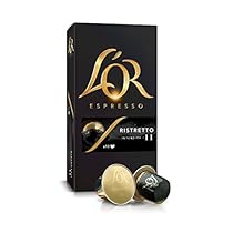 L'Or Café Ristretto | 5 Paquetes x 10 cápsulas - Total 50 cápsulas