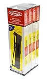 Fullmark N617BK High Density Nylon Printer Ribbon with Ink Tank compatible replacement for Epson FX 890/890N/LQ 590, S015329, Black, 4-pack