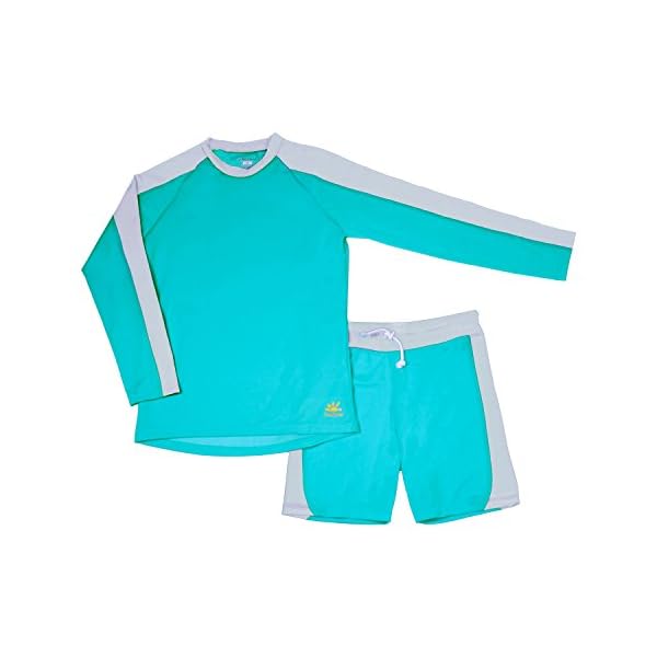 Nozone Laguna Sun Protective Boy’s Two Piece Swimsuit – UPF 50+