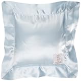 Little Giraffe Chenille Satin Pillow, Blue