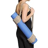 Silly Yogi Cotton Tie Dye Yoga Mat Harness Bag-camel-one Size