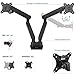 VIVO Premium Aluminum Full Motion Dual Monitor Desk Mount Stand with Lift Engine Arm | Fits Screens up to 32” (STAND-V102BB)thumb 2