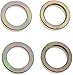 Lisyline 8pcs Front Suspension Control A-Arm Long Bushings with Spacer for Polaris Sportsman 500 RSE Sportsman 400 4x4 700