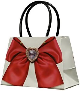 Holiday and Wedding Mini Gift Bags for Party Favors White Small (Pack of 12)
