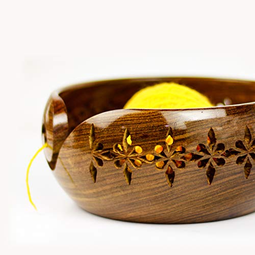 6 Nagina+International+Rosewood+Knitting+Accessories