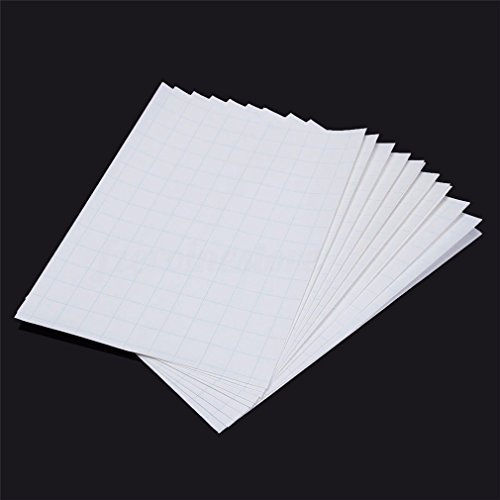 HS A4 Size Cotton Iron-on Transfer Paper T-shirt Transfers 5 Sheets/pack