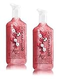 Bath and Body Works 2 Pack Japanese Cherry Blossom Creamy Luxe Hand Soap 8 Ounce