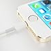 Mribo 4pcs 6FT 8Pin Lightning Cable Extra Long USB Cord Charging Cable for iPhone SE,6s, 6s Plus, 6plus, 6,5s 5c 5,iPad Mini, Air,iPad5,iPod on iOS9.(White).