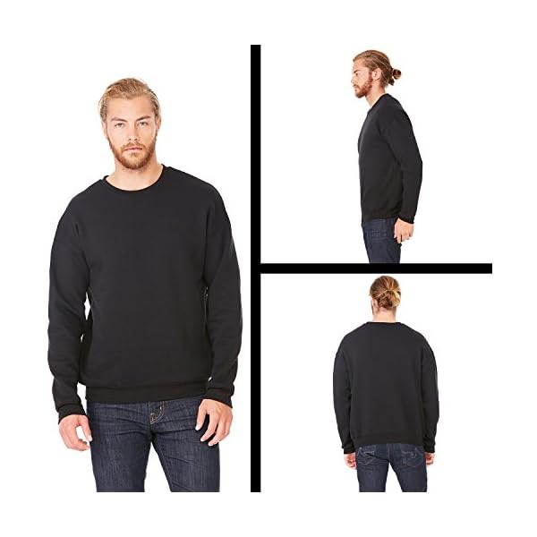 Expression Tees Strange Merry Christmas Ugly Holiday Crewneck Sweatshirt - Image 5