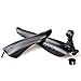 DLLL Dovetail Style Fender Bicycle Bike Cycling Front/Rear Mud Guards Mudguard Fenders Set Mountain Road fits for Bicycle seat Post 34mm