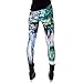 Womens Cute Cheshire Cat Alice in Wonderland Printed Tight Leggings Pencil Pants,No1,One Size