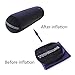 APPVIP Yoga Pillow for Women -Long Round Cushion aid for Couples Deeper Supportive Inflatable Portable (Bolster roll)thumb 4