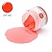 Orange Dipping Powder 1 Ounce (Added Vitamins) I.B.N Nail Dip Powder DIY Manicure, Light Weight and Firm, No Need UV LED Lamp Cured (DIP 042)