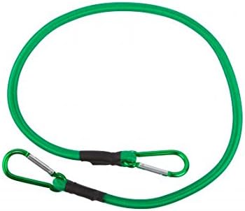 Blue Spot Tools 90 cm x 10 mm Snap Clip Bungee Cord, Green, 90cm x 10mm - Image 3