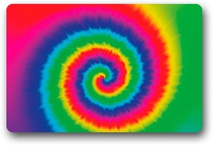 Fantastic Doormat Colorful Psychedelic Tie Dye Trippy Swirl Art Door Mat Rug Indoor/Outdoor/Front Door/Bathroom Mats£¬Bedroom Doormat 23.6"(L) x 15.7"(W)
