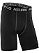 Neleus Men's 3 Pack Performance Compression Shorts,146,Black,Large