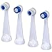 Cybersonic3 Compact Replacement Brush Heads, 4 Pack, Compatible With All Cybersonic Electric Toothbrushes