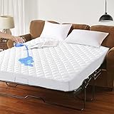GRT Quilted Sofa Bed Mattress Pad-100% Waterproof