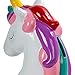 Truu Design Cute Novelty Ceramic Unicorn Kids Money Bank, 5 x 3.5 inches, White