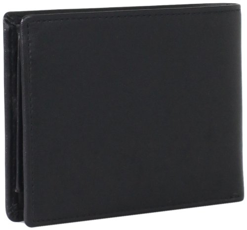 Perry Ellis Men's Gramercy Passcase Wallet, Black, One Size