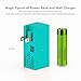 VOJO Portable Phone Charger 3350mah Magic Power Bank with Wall Outlet, ONEMINI External Battery Pack [Sydney Special] (Green)