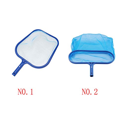 Tralntion Swimming Pool Spa Pond Leaf Rake Skimmer Mesh Sturdy Plastic Frame Head Surface Cleaner Net - Thumbnail 2