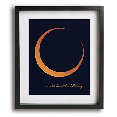Harvest Moon | Neil Young inspired song lyric art print - romantic anniversary gift idea