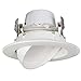 12 Watt 4"-Inch Rotatable 750 Lumens Maxxima LED Retrofit Downlight Gimbal Warm White 2700k Dimmable