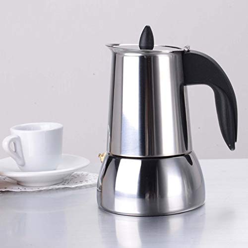 Nrkin Moka Express Espressokocher, Kaffeemaschine Aluminium, Espresso Maker, Camping Kaffeekocher, 450ml – Bild 5