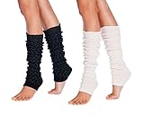 Tucketts Leg Warmers Socks for Dance, Ballet, Yoga, Pilates, Barre - Leg Warmers Style