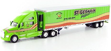 ST GERMAIN TRANSPORT KENWORTH T700 w Trailer TONKIN 1/87 Diecast Truck HO Scale