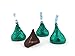 LaetaFood Bag - Hershey's Kisses Milk Chocolate Candy, Green Foils (Pack of 2 Pound)