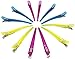 Minalo 12pcs Transparent Sectioning Plastic& Metal Duckbill Clips Hairdressing Salon Hair Grip DIY Hair-Styling Accessories Hair Clips, Non-slip Hair Barrettes for Women, Girls and Hairdresser