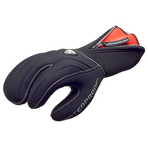 Waterproof G1 7mm 3-Finger Semi-Dry Gloves, X-Large - Thumbnail 4