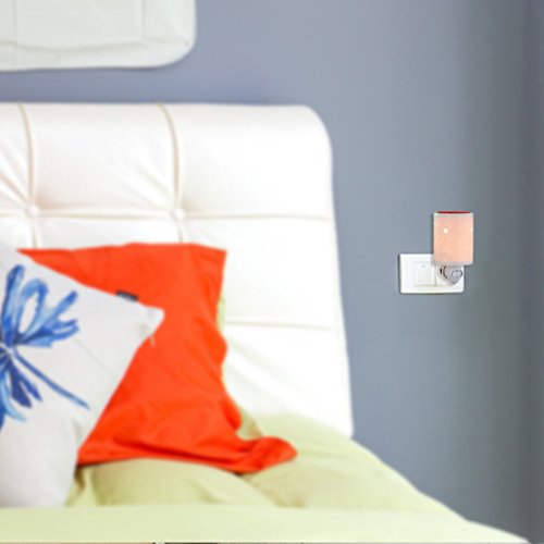 StarMoon Plug in Wax Melt Warmer for Home Décor, Pluggable Home Fragrance Diffuser, No Flame, with One More Bulb (Amaryllis, in1)