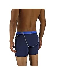 Adidas deportivo para Hombres Performance Climalite Brief Ropa Interior de boxeo (2 Paquetes)