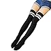 Hippih Women Stripe Thigh High Stocking Over Knee Socks Dress Girl Cosplay Leg Warmer Socks