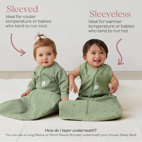 ergoPouch Jersey Sleeping Bag 0.2 TOG – Arms-Out Baby Sleep Sack, Ideal Transition from Swaddling, Slim Fit Keeps Baby Secure & Comfortable, Soft Breathable Fabric