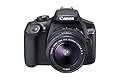 Canon EOS Rebel T6 Digital SLR Camera Kit with EF-S 18-55mm f/3.5-5.6 IS II Lens, Built-in WiFi and NFC - Black (Certified Refurbished) by Canon