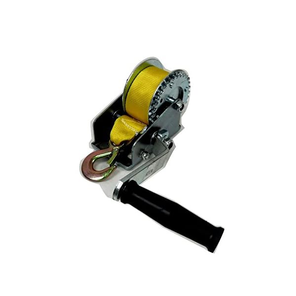 UI-Pro-Tools-Hand-Crank-Strap-Winch-1200lb-Capacity-ATV-Boat-Trailer-Heavy-Duty UI-Pro-Tools-Hand-Crank-Strap-Winch-1200lb-Capacity-ATV-Boat-Trailer-Heavy-Duty