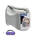 Aocome Knee Pillow for Side Sleepers - Ergonomically Designed for Back Pain, Sciatic Nerve Pain Relief, Leg Pain, Pregnancy and Joint Pain - Memory Foam Leg Pillow (Bonus Sleep Mask)