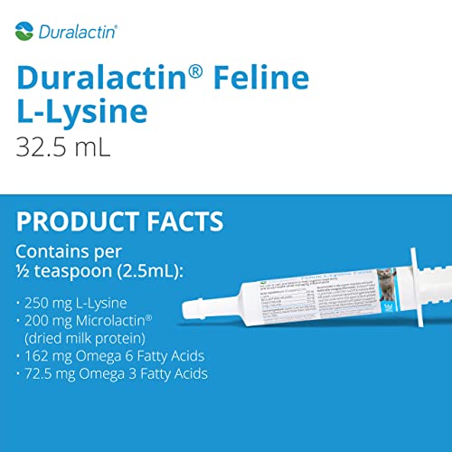 PRN Pharmacal Duralactin Feline Llysine Paste for Cats Supports