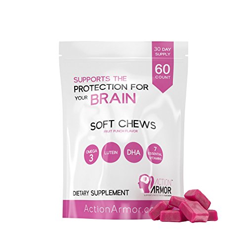 Action Armor - Soft Chews with Omega 3, Lutein, DHA & More!