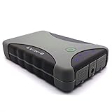 Simian Power Up 10400mAh Water Resistant Power Bank for Tablets & Smartphones - Dual USB Output with Torch and LED Power Indicators - 3 Year Warranty