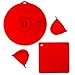 Instant Perrrt Accessories Silicone Starter Kit - Pair of Mini Mitts, Pot Holder, and Sealing Lid