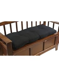 Klear Vu The Gripper Non-Slip Tufted Omega Universal Bench Cushion, 36